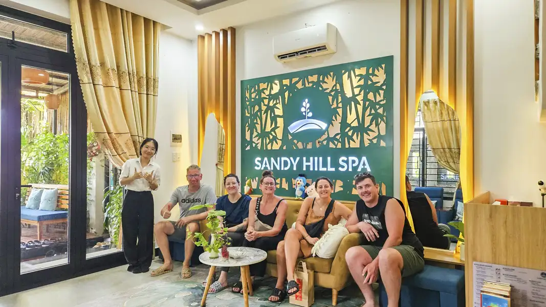 Top 2 Best Massages An Bang beach, Hoi An: Sandy Hill Spa & Ocean Spa Hoi An Tropical garden layout at Sandy Hill Spa An Bang Beach